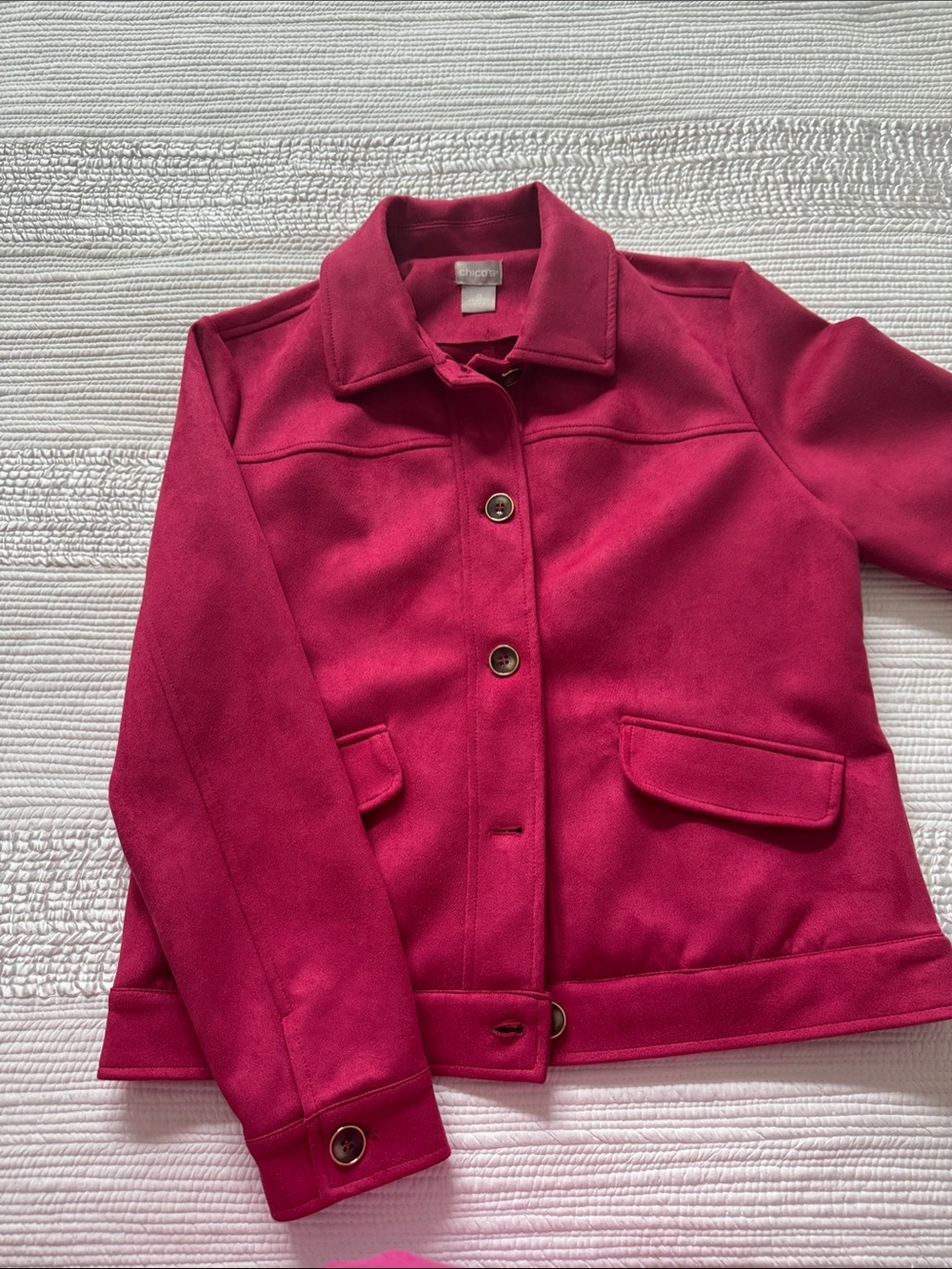 Chico's Magenta Jacket